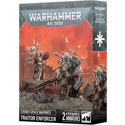Games Workshop Warhammer 40.000 Chaos Space Marines: Traitor Enforcer Games Workshop Warhammer 40.000 Chaos Space Marines: Traitor Enforcer
