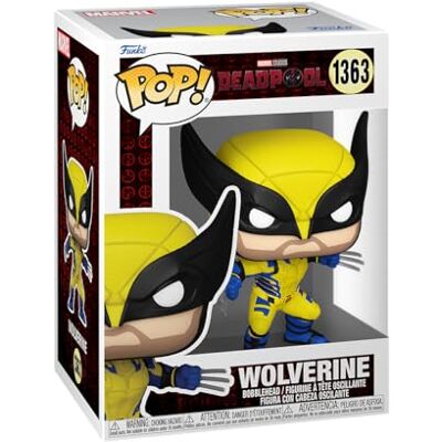 Funko Pop! Marvel: Deadpool & Wolverine Wolverine Vinyl figuur om te verzamelen Cadeau-idee Officiële Producten Speelgoed voor Kinderen en Volwassenen Filmfans Funko Pop! Marvel: Deadpool & Wolverine Wolverine Vinyl figuur om te verzamelen Cadeau-idee Officiële Producten Speelgoed voor Kinderen en Volwassenen Filmfans