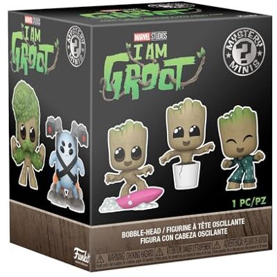 Funko Mystery Mini Groot Marvel Guardians Of The Galaxy 1 van 12 TB Collect Styles Vary Groot Shorts Vinyl minifiguur om te verzamelen Cadeau-idee Officiële producten Funko Mystery Mini Groot Marvel Guardians Of The Galaxy 1 van 12 TB Collect Styles Vary Groot Shorts Vinyl minifiguur om te verzamelen Cadeau-idee Officiële producten