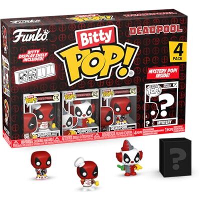 Funko Bitty Pop Deadpool BBQ Master figuur 4 stuks Funko Bitty Pop Deadpool BBQ Master figuur 4 stuks