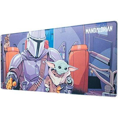 Grupo Erik Erik MGGE013 XXL Muismat Star Wars The Mandalorian Bureauonderlegger Grupo Erik Erik MGGE013 XXL Muismat Star Wars The Mandalorian Bureauonderlegger