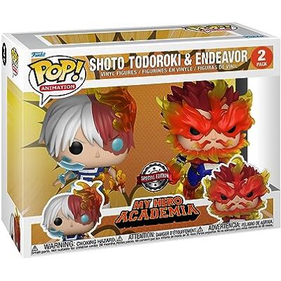 Funko Pop! Animatie: My Hero Academia (MHA) (MHA) 2 stuks Endeavor & Todoroki & Todoroki Vinyl figuur om te verzamelen Cadeau-idee Officiële Producten Anime Fans Funko Pop! Animatie: My Hero Academia (MHA) (MHA) 2 stuks Endeavor & Todoroki & Todoroki Vinyl figuur om te verzamelen Cadeau-idee Officiële Producten Anime Fans