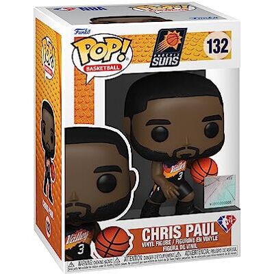 Funko Pop! NBA: Suns Chris Paul Vinyl figuur om te verzamelen Geschenkidee Officiële Producten Speelgoed voor Kinderen en Volwassenen Sportfans Funko Pop! NBA: Suns Chris Paul Vinyl figuur om te verzamelen Geschenkidee Officiële Producten Speelgoed voor Kinderen en Volwassenen Sportfans