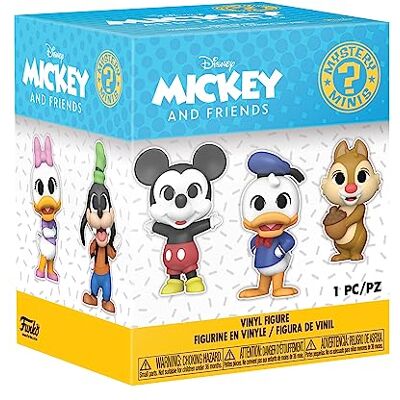 Funko Mystery Mini Mickey Mouse Disney Classics 1 van 12 TB Collect Styles Vary Vinyl minifiguur om te verzamelen cadeau-idee officiële producten filmfans en tentoonstelling Funko Mystery Mini Mickey Mouse Disney Classics 1 van 12 TB Collect Styles Vary Vinyl minifiguur om te verzamelen cadeau-idee officiële producten filmfans en tentoonstelling