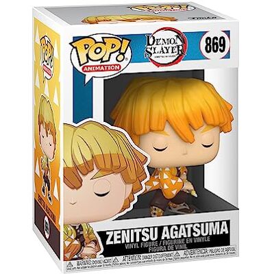 Funko Pop! Animatie: Demon Slayer Zenitsu Agatsuma Vinyl figuur om te verzamelen, exclusief bij Amazon, cadeau-idee, officiële producten, speelgoed voor kinderen en volwassenen Funko Pop! Animatie: Demon Slayer Zenitsu Agatsuma Vinyl figuur om te verzamelen, exclusief bij Amazon, cadeau-idee, officiële producten, speelgoed voor kinderen en volwassenen
