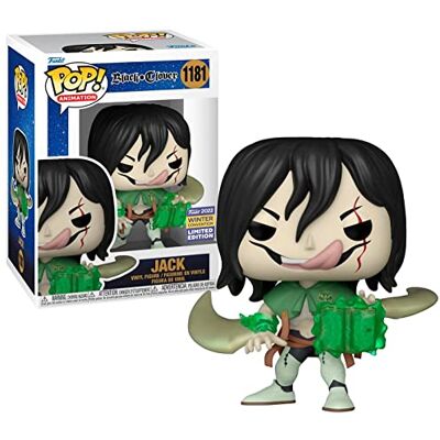 Funko POP! Animatie: Black Clover Jack (Ripper) Verzamelbaar Vinyl Figuur Geschenkidee Officiële Producten Speelgoed voor Kinderen en Volwassenen Anime Fans Funko POP! Animatie: Black Clover Jack (Ripper) Verzamelbaar Vinyl Figuur Geschenkidee Officiële Producten Speelgoed voor Kinderen en Volwassenen Anime Fans