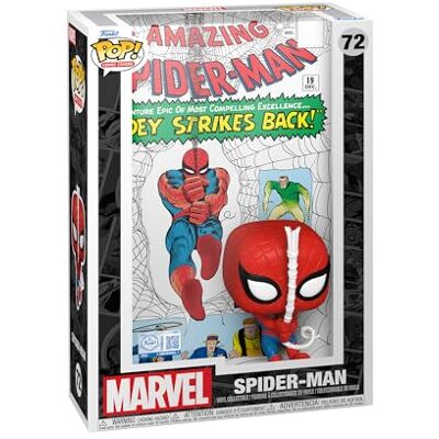 Funko Pop! Comic Cover: Amazing SM Vol 1 19 Marvel Comics vinyl verzamelfiguur cadeau-idee officiële merchandise speelgoed voor kinderen en volwassenen cartoonfans Funko Pop! Comic Cover: Amazing SM Vol 1 19 Marvel Comics vinyl verzamelfiguur cadeau-idee officiële merchandise speelgoed voor kinderen en volwassenen cartoonfans