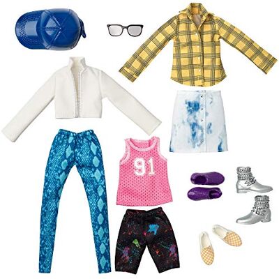 Mattel Creatable World Poppenkleding en accessoires, personaliseerbaar, speelgoed voor kinderen vanaf 6 jaar, GKV31 Mattel Creatable World Poppenkleding en accessoires, personaliseerbaar, speelgoed voor kinderen vanaf 6 jaar, GKV31