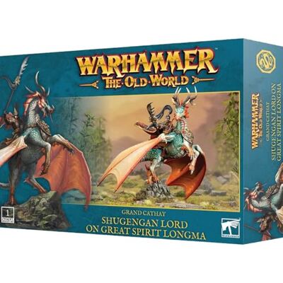 Games Workshop Warhammer The Old World Grand Cathay: Shugengan Lord on Great Sprit Longma Games Workshop Warhammer The Old World Grand Cathay: Shugengan Lord on Great Sprit Longma