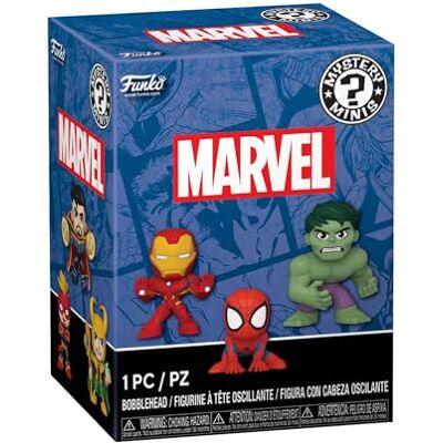 Funko Mystery Mini Marvel NC 1 of 12 TB Collect 1 of 12 TB Collect Styles Vary Marvel Comics Vinyl minifiguur om te verzamelen cadeau-idee officiële producten en tentoonstelling Funko Mystery Mini Marvel NC 1 of 12 TB Collect 1 of 12 TB Collect Styles Vary Marvel Comics Vinyl minifiguur om te verzamelen cadeau-idee officiële producten en tentoonstelling