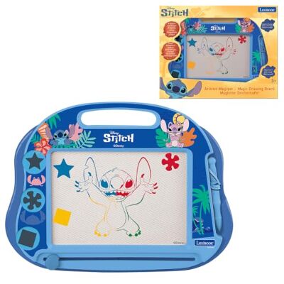 Lexibook , Disney Stitch Ardoise Magnétique, CRD550LXB Stylet et tampons inclus, jouet créatif pour garçons et filles, Bleu Lexibook , Disney Stitch Ardoise Magnétique, CRD550LXB Stylet et tampons inclus, jouet créatif pour garçons et filles, Bleu