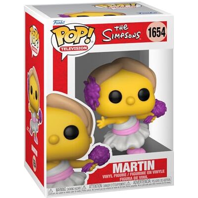 Funko PopTV: Simpsons 0 Martin Prince As Calliope The Simpsons Vinyl verzamelfiguur Cadeau-idee Officiële merchandising Speelgoed voor kinderen en volwassenen TV-fans Funko PopTV: Simpsons 0 Martin Prince As Calliope The Simpsons Vinyl verzamelfiguur Cadeau-idee Officiële merchandising Speelgoed voor kinderen en volwassenen TV-fans