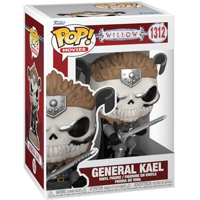 Funko Pop! Movies: Willow General Kael Willow 1988 Vinyl figuur om te verzamelen Cadeau-idee Officiële Producten Speelgoed voor Kinderen en Volwassenen Filmfans Funko Pop! Movies: Willow General Kael Willow 1988 Vinyl figuur om te verzamelen Cadeau-idee Officiële Producten Speelgoed voor Kinderen en Volwassenen Filmfans