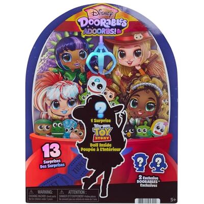 Disney ADOORBS Toy Story Superfan-pop, 10 mini-accessoires, 2 exclusieve figuren, cadeau voor verzamelaars, fans, voortieners, meisjes en kinderen vanaf 5 jaar Just Play Disney ADOORBS Toy Story Superfan-pop, 10 mini-accessoires, 2 exclusieve figuren, cadeau voor verzamelaars, fans, voortieners, meisjes en kinderen vanaf 5 jaar Just Play