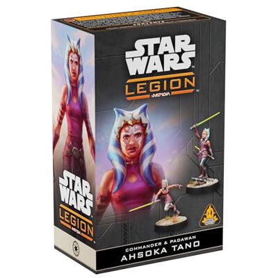 Asmodee ATOMIC MASS GAMES, Star Wars: Legion Commander & Padawan Ahsoka Tano (Jedi-Padawan Ahsoka Tano) Tafelverlenging 2 spelers vanaf 14 jaar 120 tot 180 minuten Duits Meertalig Asmodee ATOMIC MASS GAMES, Star Wars: Legion Commander & Padawan Ahsoka Tano (Jedi-Padawan Ahsoka Tano) Tafelverlenging 2 spelers vanaf 14 jaar 120 tot 180 minuten Duits Meertalig