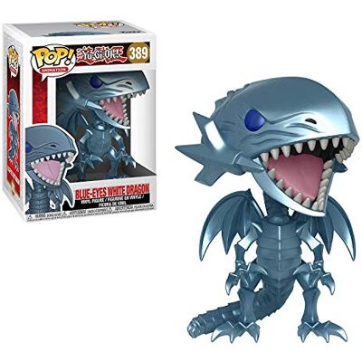 Funko Yu-Gi-Oh Blue-Eyes White Dragon Pop Vinyl figuren, meerkleurig Funko Yu-Gi-Oh Blue-Eyes White Dragon Pop Vinyl figuren, meerkleurig