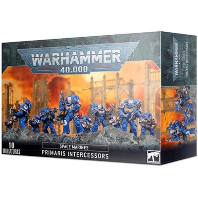 Games Workshop Warhammer + 40 k+-+ Ruimte + Marine+Primaris + Intercessors Games Workshop Warhammer + 40 k+-+ Ruimte + Marine+Primaris + Intercessors
