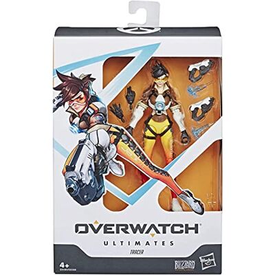 Hasbro OVERWATCH Ultimates Series Tracer actiefiguur met accessoires Blizzard videogamefiguur, nylon/a Hasbro OVERWATCH Ultimates Series Tracer actiefiguur met accessoires Blizzard videogamefiguur, nylon/a
