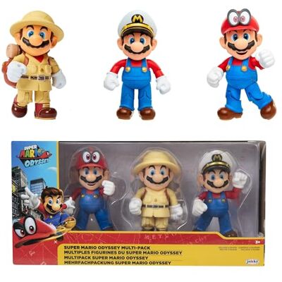 Super Mario Actiefiguren, zwart Super Mario Actiefiguren, zwart