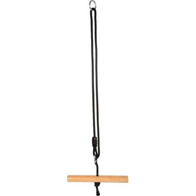 small foot 12675 Swing Swing Twist "Black Line", schommel van hout, in hoogte verstelbaar, binnen en buiten, vanaf 3 jaar, 12675 small foot 12675 Swing Swing Twist "Black Line", schommel van hout, in hoogte verstelbaar, binnen en buiten, vanaf 3 jaar, 12675