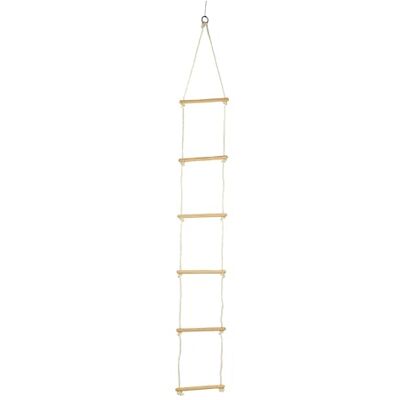 small foot company 1048 schommel ladder, bruin, ca. 180 x 40 cm. small foot company 1048 schommel ladder, bruin, ca. 180 x 40 cm.