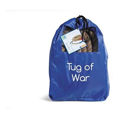 BS Toys Touwschieten, touw voor kinderverjaardag, buitenspellen, vanaf 8 jaar, lengte 2 m, koord met katoenen tas, bruin touw, eenheidsmaat BS Toys Touwschieten, touw voor kinderverjaardag, buitenspellen, vanaf 8 jaar, lengte 2 m, koord met katoenen tas, bruin touw, eenheidsmaat