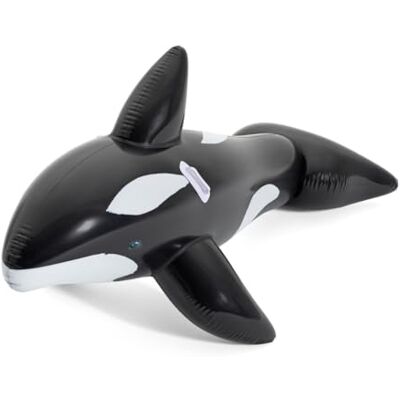 Bestway Reusachtige Ork zwemring Opblaasbaar 41009N Zwart Vinyl 203 cm x 102 cm Speelgoed voor Kinderen Volwassenen Buitenspel Zwembad Stapelbaar Pols XXL Vanaf 3 jaar Bestway Reusachtige Ork zwemring Opblaasbaar 41009N Zwart Vinyl 203 cm x 102 cm Speelgoed voor Kinderen Volwassenen Buitenspel Zwembad Stapelbaar Pols XXL Vanaf 3 jaar