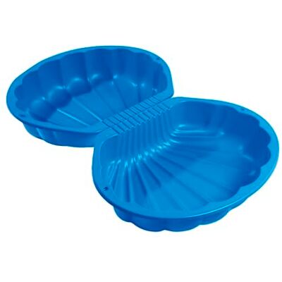 BIG 800055720 zandbak 2in1 Shell Blauw BIG 800055720 zandbak 2in1 Shell Blauw