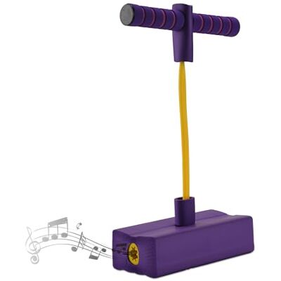 Relaxdays Pogo Springspeelgoed voor kinderen tot 80 kg springspeelgoed voor buiten, bungee hopper met piepschuim, paars Relaxdays Pogo Springspeelgoed voor kinderen tot 80 kg springspeelgoed voor buiten, bungee hopper met piepschuim, paars