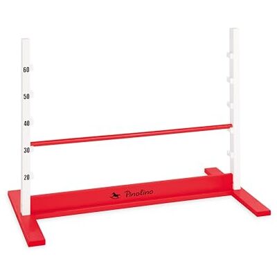 PINOLINO Hopp Obstakelriem, wit/rood, 1 stuk (1 stuk), coördinatietraining, behendigheid, voor kinderen en dieren, bouwverbetering PINOLINO Hopp Obstakelriem, wit/rood, 1 stuk (1 stuk), coördinatietraining, behendigheid, voor kinderen en dieren, bouwverbetering
