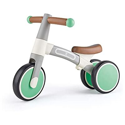 Hape Outdoor loopfiets met 3 wielen, baby, groen, voor kinderen van 18 maanden en ouder, voor balans, coördinatie en motoriek, licht aluminium frame, ergonomische en verstelbare zitting, 60° besturing Hape Outdoor loopfiets met 3 wielen, baby, groen, voor kinderen van 18 maanden en ouder, voor balans, coördinatie en motoriek, licht aluminium frame, ergonomische en verstelbare zitting, 60° besturing