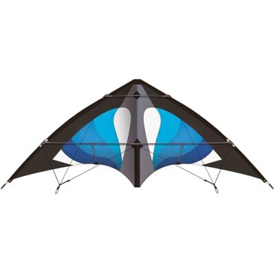 GÜNTHER FLUGSPIELE 1043 Hurricane 150 GX sportieve vlieger, ca. 150 x 65 cm, scheurbestendig ripstop polyester sportvlieger vanaf 12 jaar, 36 polyester lijnen kp 2 x 35 m GÜNTHER FLUGSPIELE 1043 Hurricane 150 GX sportieve vlieger, ca. 150 x 65 cm, scheurbestendig ripstop polyester sportvlieger vanaf 12 jaar, 36 polyester lijnen kp 2 x 35 m