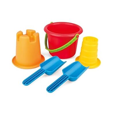 Hape E4053 Strandset, 5-in-1, meerkleurig Hape E4053 Strandset, 5-in-1, meerkleurig