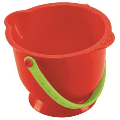 Hape Kleine rode emmer, strand- en tuinspeelgoed, voor kinderen vanaf 18 maanden Hape Kleine rode emmer, strand- en tuinspeelgoed, voor kinderen vanaf 18 maanden