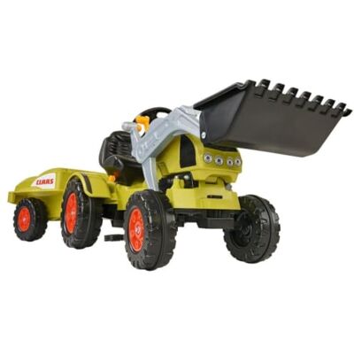 BIG Claas Celtis Loader met aanhanger, kindertractoren, speelgoed met precisiekettingaandrijving, 3-voudig verstelbare zitting, tot 50 kg, Claas licentie, voor kinderen vanaf 3 jaar BIG Claas Celtis Loader met aanhanger, kindertractoren, speelgoed met precisiekettingaandrijving, 3-voudig verstelbare zitting, tot 50 kg, Claas licentie, voor kinderen vanaf 3 jaar