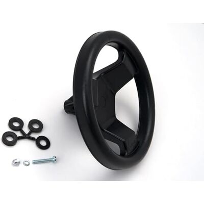 ROLLY TOYS X38600001580 Stuurwiel voor pedaalvoertuigen, accessoires voor RollyFarmtracs, RollyX-Tracs en RollyUnimogs, zwart ROLLY TOYS X38600001580 Stuurwiel voor pedaalvoertuigen, accessoires voor RollyFarmtracs, RollyX-Tracs en RollyUnimogs, zwart