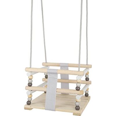 small foot Skandi Peuter Swing, met vier gesloten zijkanten en twee scheurbestendige riemen, vanaf 18 maanden, 11940 small foot Skandi Peuter Swing, met vier gesloten zijkanten en twee scheurbestendige riemen, vanaf 18 maanden, 11940