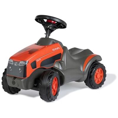 ROLLY TOYS rollyMinitrac Kubota 13 271 3 Tobota Avec compartiment de rangement sous le capot, cavité pour genoux, véhicule pour enfants ROLLY TOYS rollyMinitrac Kubota 13 271 3 Tobota Avec compartiment de rangement sous le capot, cavité pour genoux, véhicule pour enfants