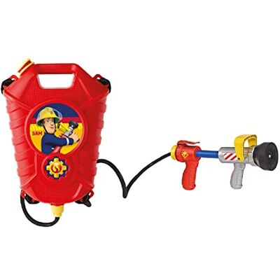 Simba Brandweerman Sam Waterpistool navulling 23cm Brandlans Verstelbare schouderbanden 109252293002 Simba Brandweerman Sam Waterpistool navulling 23cm Brandlans Verstelbare schouderbanden 109252293002