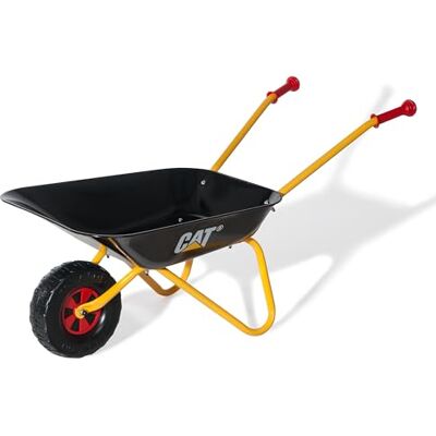 ROLLY TOYS Metalen kruiwagen CAT kruiwagen (voor kinderen vanaf 2,5 jaar, metalen kom, belastbaar tot 25 kg, kunststof handgrepen) 271818 ROLLY TOYS Metalen kruiwagen CAT kruiwagen (voor kinderen vanaf 2,5 jaar, metalen kom, belastbaar tot 25 kg, kunststof handgrepen) 271818