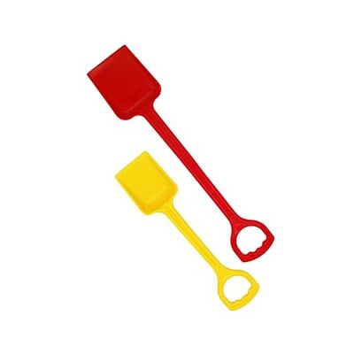 GOWI 559-23 graafset, robuust, 55 cm en 40 cm, rood/geel GOWI 559-23 graafset, robuust, 55 cm en 40 cm, rood/geel