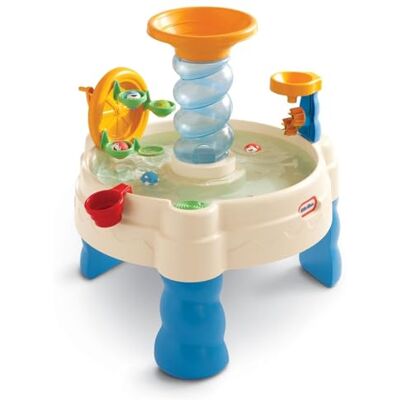 little tikes Watertafel met zeespiraal – outdoorspeelgoed – bevordert het spel en ontwikkelt de fantasie – bevat 5 ballen en een container – voor kinderen van 24 maanden tot 6 jaar + little tikes Watertafel met zeespiraal – outdoorspeelgoed – bevordert het spel en ontwikkelt de fantasie – bevat 5 ballen en een container – voor kinderen van 24 maanden tot 6 jaar +