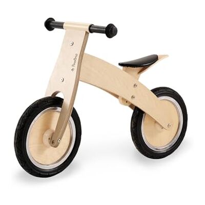 PINOLINO 239471 Lino loopfiets van licht gelakt hout, onbreekbaar, van chopper tot loopfiets, voor kinderen van 2 tot 5 jaar PINOLINO 239471 Lino loopfiets van licht gelakt hout, onbreekbaar, van chopper tot loopfiets, voor kinderen van 2 tot 5 jaar