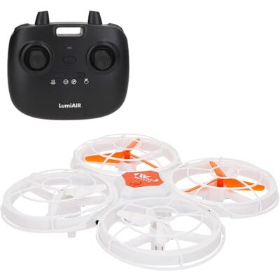 COLORBABY 41866 Speed & Go radiogestuurde drone, ledlicht, afmetingen 17 x 17 cm, 360° rotatie, bereik 50 meter, vliegtijd 7 min, 2,4 GHz, USB-opladen, RC, radiogestuurde voertuigen, kinderspeelgoed COLORBABY 41866 Speed & Go radiogestuurde drone, ledlicht, afmetingen 17 x 17 cm, 360° rotatie, bereik 50 meter, vliegtijd 7 min, 2,4 GHz, USB-opladen, RC, radiogestuurde voertuigen, kinderspeelgoed
