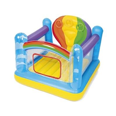 Bestway Regenboog Opblaasbaar Kasteel, 175 x 173 x 137 cm Bestway Regenboog Opblaasbaar Kasteel, 175 x 173 x 137 cm