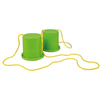 Lena Ecologische stelten van 17 cm, loopboxen voor kinderen, voor evenwichtscapaciteit, kunststof-houtmix met houtgeur, ideaal voor coördinatie, TÜV-getest, vanaf 3 jaar Lena Ecologische stelten van 17 cm, loopboxen voor kinderen, voor evenwichtscapaciteit, kunststof-houtmix met houtgeur, ideaal voor coördinatie, TÜV-getest, vanaf 3 jaar