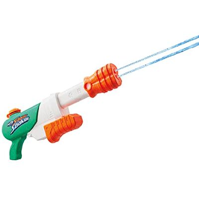 Super Soaker , Hydro Frenzy waterblaster, 3 irrigatiemogelijkheden, verstelbaar mondstuk, 2 waterlanceerbuizen Super Soaker , Hydro Frenzy waterblaster, 3 irrigatiemogelijkheden, verstelbaar mondstuk, 2 waterlanceerbuizen