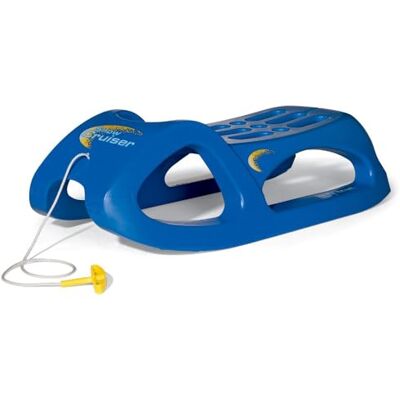 ROLLY TOYS 200290 rollySnow Cruiser luge pour enfants (âge à partir de 3 ans, rails en acier, luge en plastique) bleu ROLLY TOYS 200290 rollySnow Cruiser luge pour enfants (âge à partir de 3 ans, rails en acier, luge en plastique) bleu