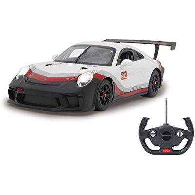 Jamara Porsche 911 GT3 Cup 1:14, wit, 27 MHz Jamara Porsche 911 GT3 Cup 1:14, wit, 27 MHz