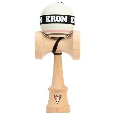Krom Kendama STROGO Neapolitan Vanilla houten voor beginners en gevorderde spelers Japanse bilboquet binnen en buiten kinderbilboquet en houten bilboquet voor volwassenen Krom Kendama STROGO Neapolitan Vanilla houten voor beginners en gevorderde spelers Japanse bilboquet binnen en buiten kinderbilboquet en houten bilboquet voor volwassenen